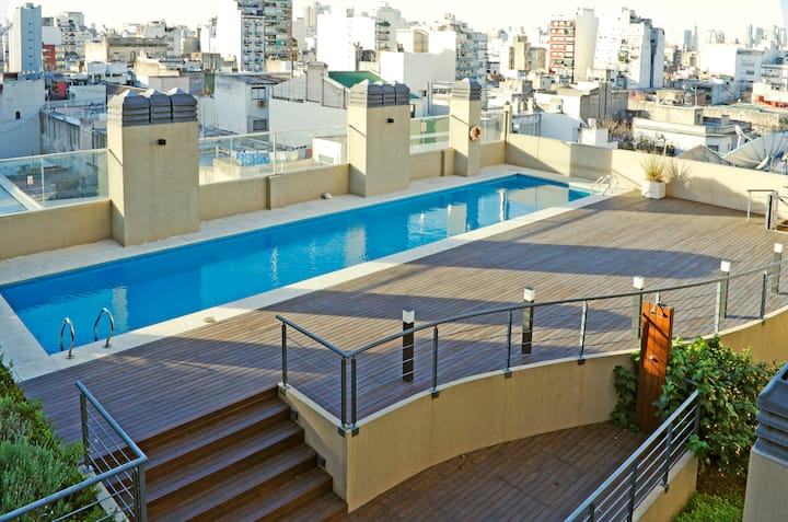 Studio amoblado de 1 ambiente en Constitución