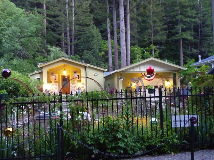 Side By Side An Elegant Getaway Houses for Rent in Guerneville