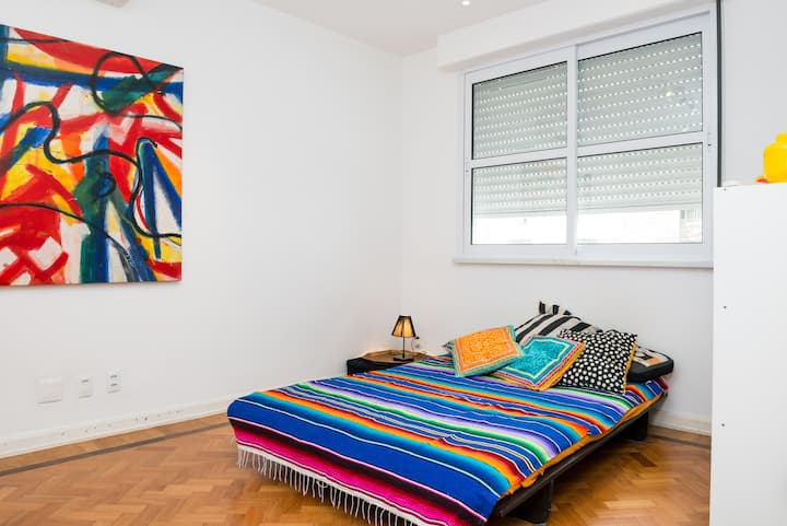 غرفة النوم الثالثة/صالة التلفزيون (سرير كوين فوتون)