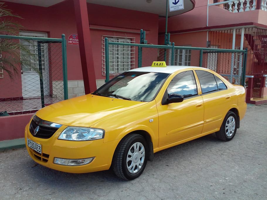 En este nuestro hogar, contamos con auto que le ofrecera servicios de taxi.