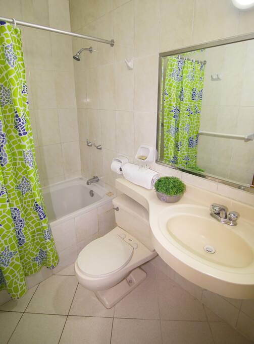 Baño de las Habitaciones