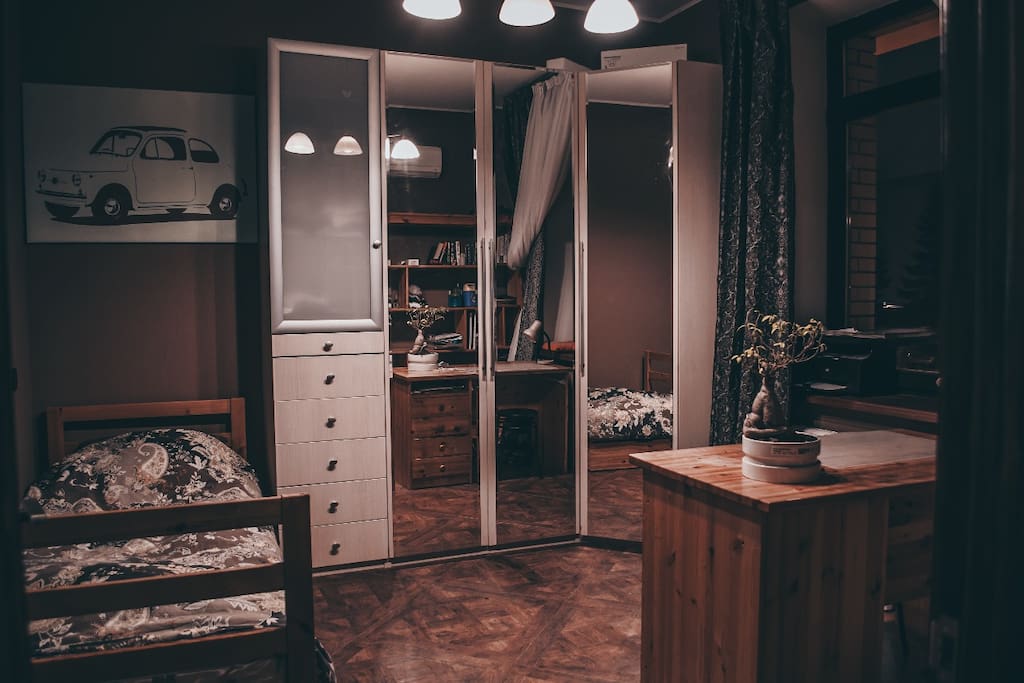 Warm bedroom