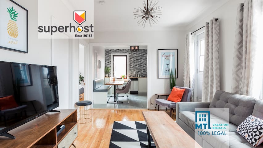 MTLVR #04 | Urban Oasis, Sleeps 6, terrace