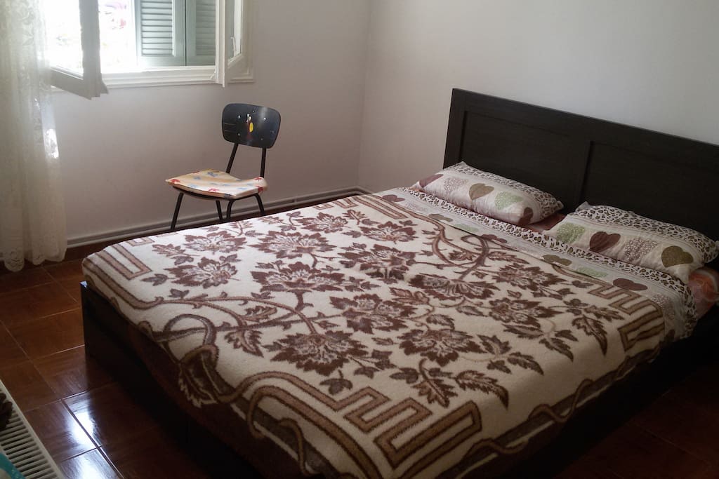 Brand new double bed with extra comfortable memory foam matress