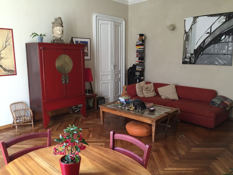 the living room