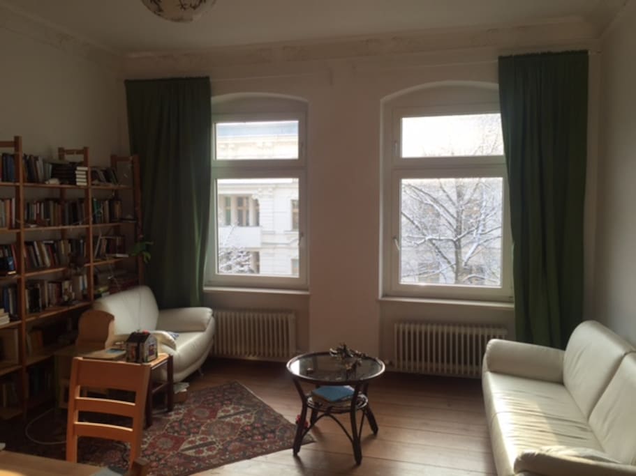living room with couch
