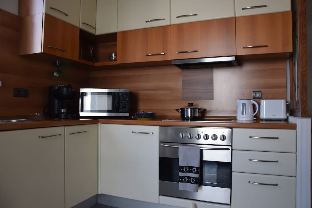 The kitchen.