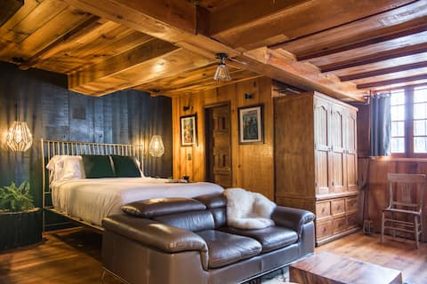 Cabaña Ciudad de México con vista a la montaña🏔