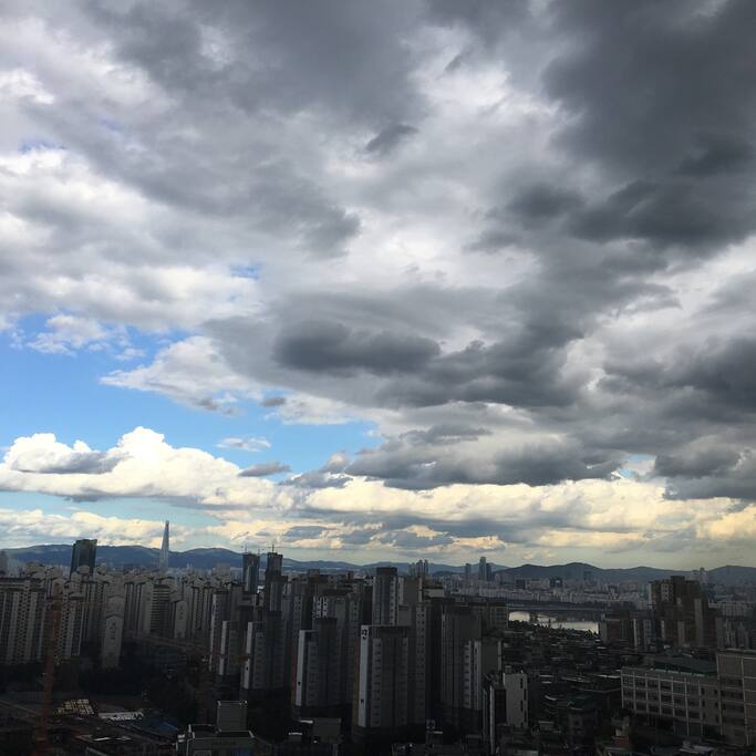 뷰가 매우 아릅답습니다.