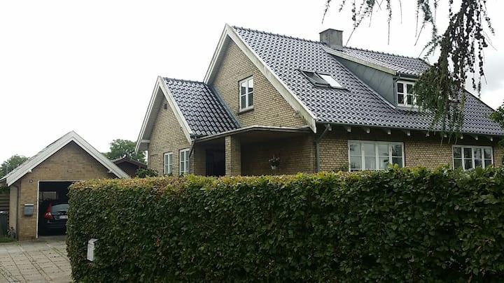 Single room on the 1st floor of the villa in Roskilde