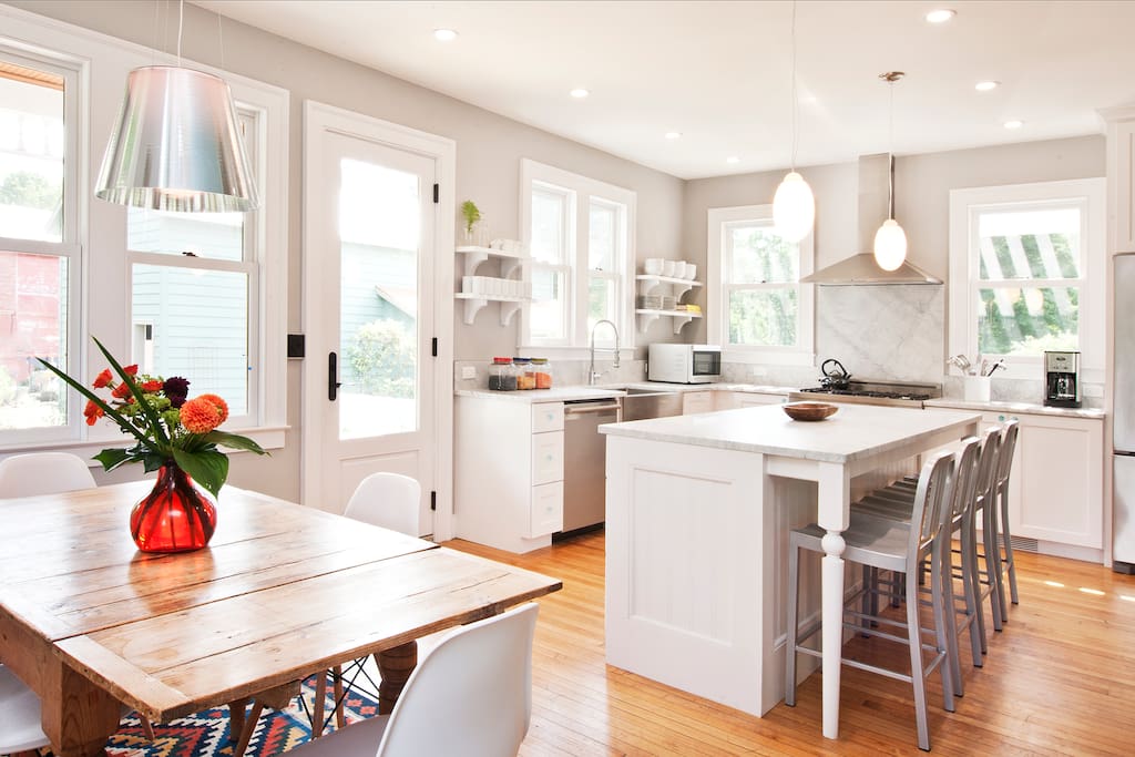 Our Bright and Open Kitchen