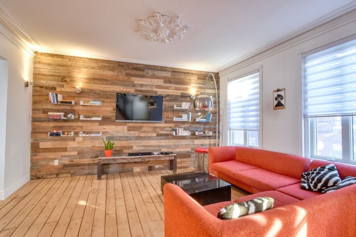 High-end Downtown House With Terrace & Fireplace - Québec