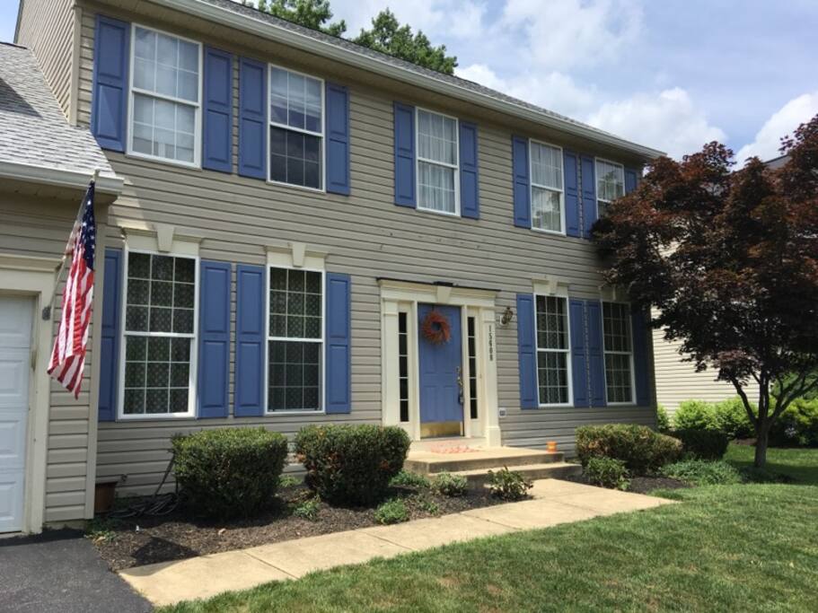 Front of our home.