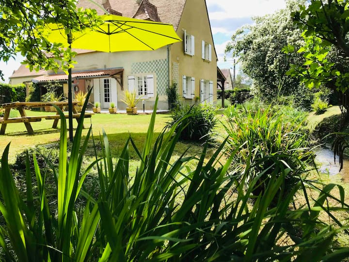 Charmante Maison De Campagne Avec Clim ,Grand Parc - Lalinde