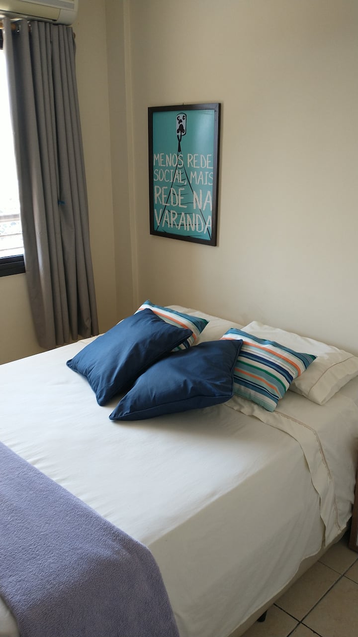Bedroom 2 with double bed.
