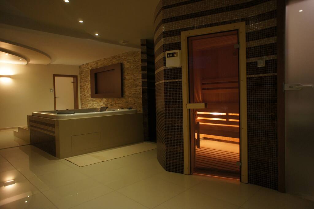 Jacuzzi i sauna