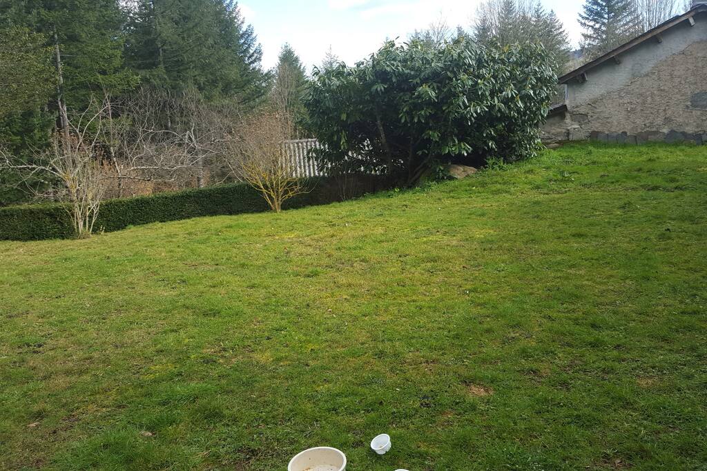 Jardin attenant