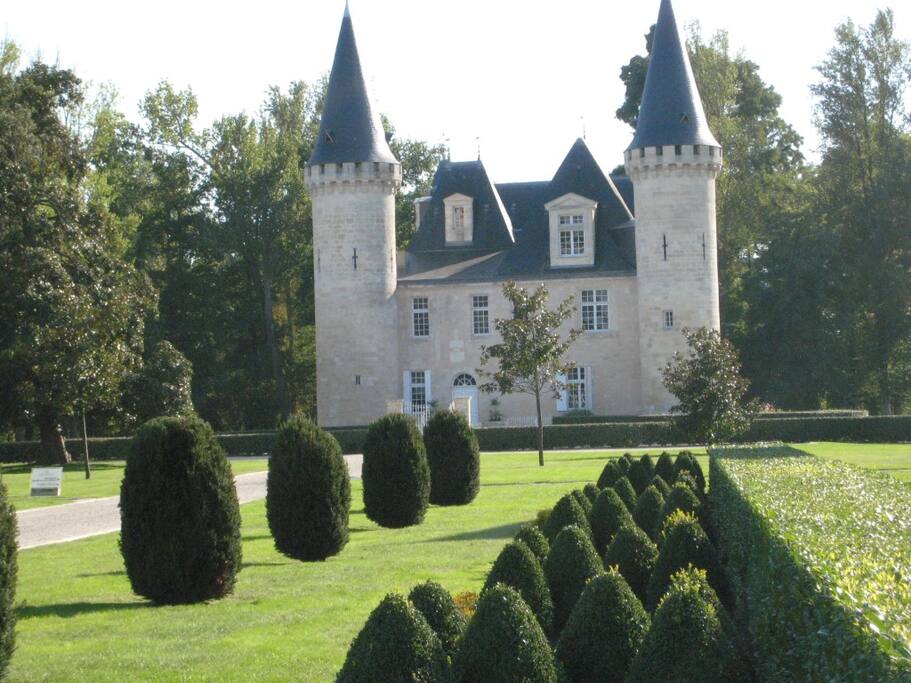 La vue du chateau
