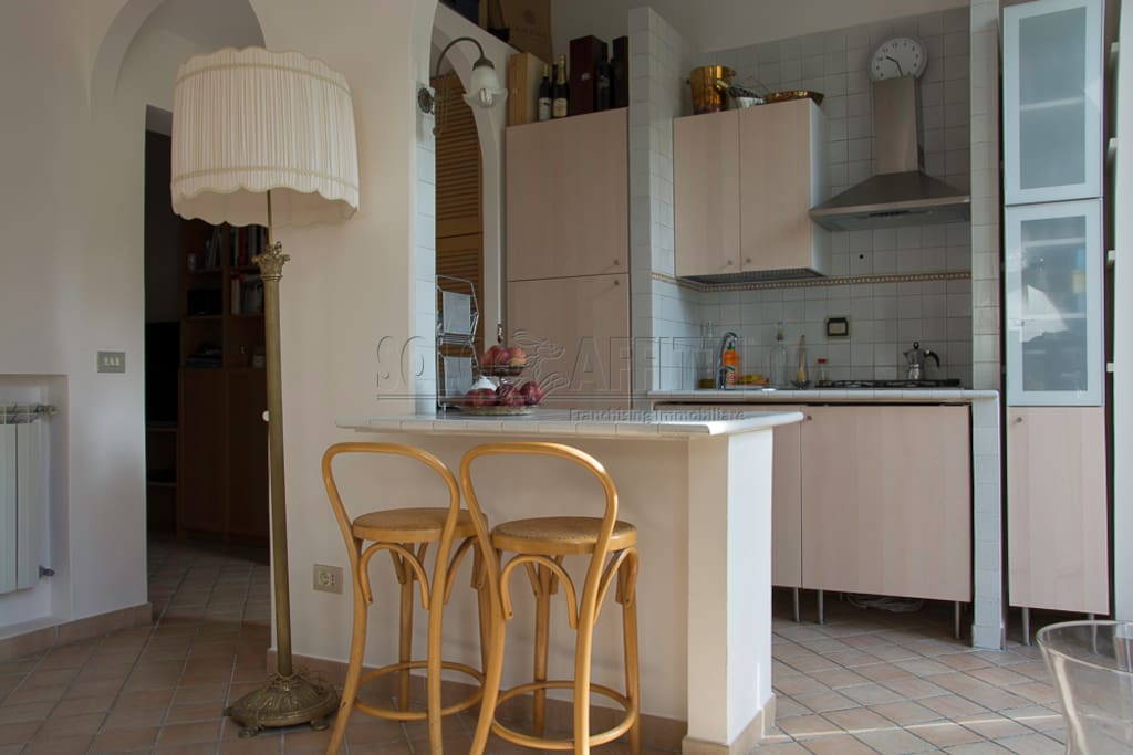 living Room Kitchen