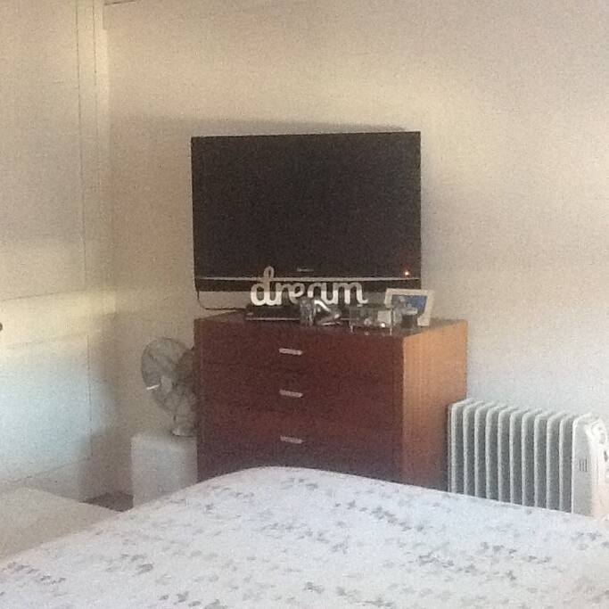 DVD player in main bedroom