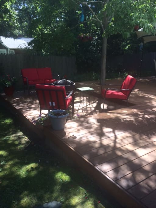 The fire pit
