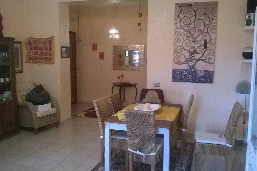 room with sofa bed