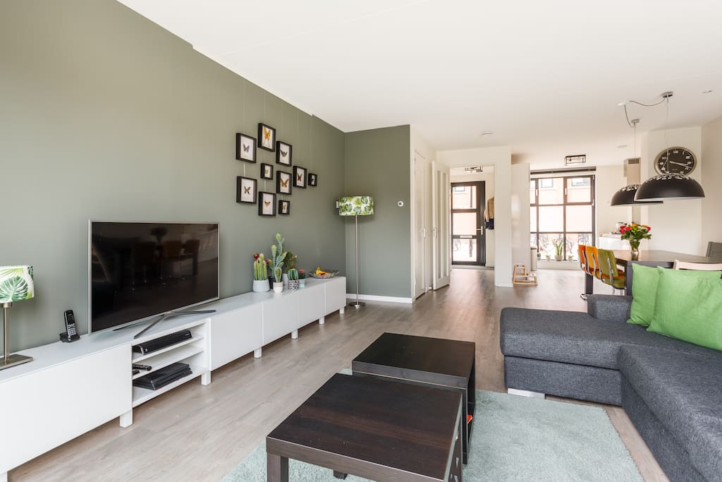 Open space living room