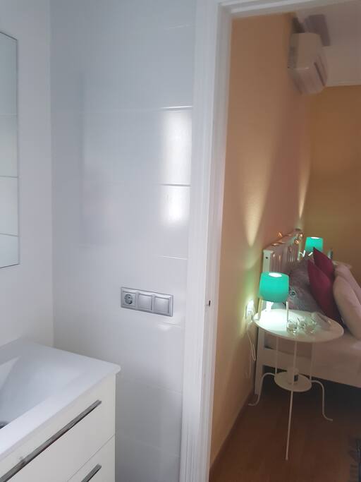 Double shower in the ensuite