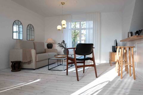 Nordic feel-good nest in the old town of Leer