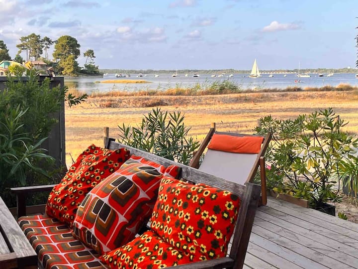 Cabane Paradise Avec Vue Sur Le Bassin D'arcachon - Lège-Cap-Ferret
