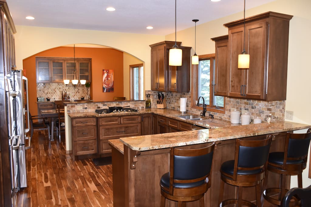 Elegant Kitchen, Nice place to call home during your stay.