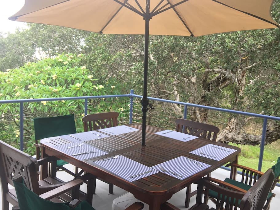 Take in the view while enjoying a BBQ.