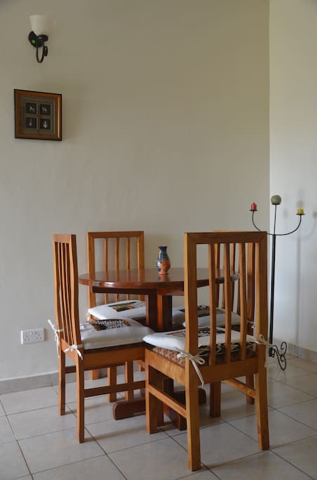 Pleasant ambiance at our guest apartments