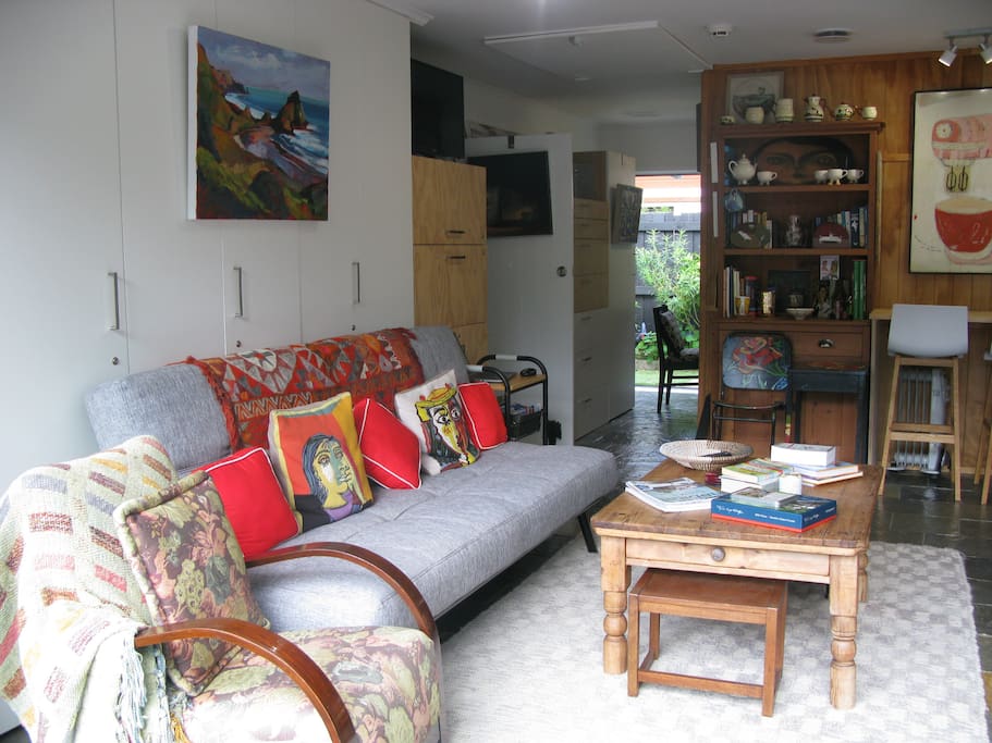 Fold out extra double sofa bed
