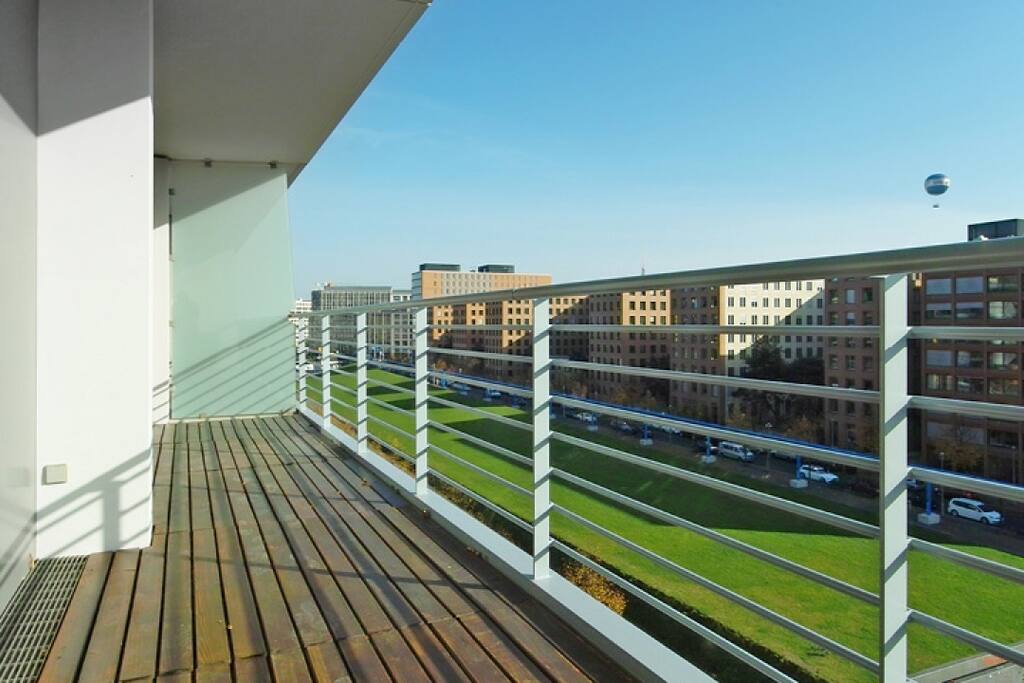 Balcony with great views
