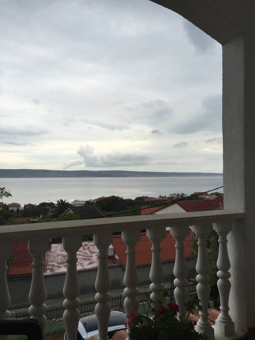 Balcony bedroom