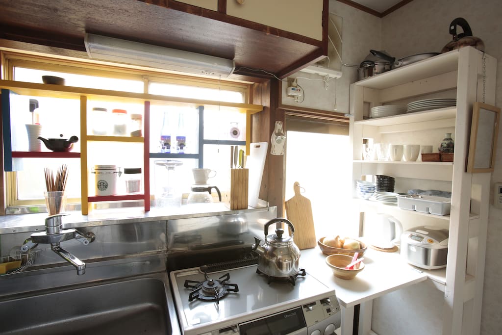 You can use the basic kitchen tools.