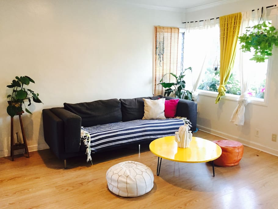 Living Room (couch can sleep only one guest)