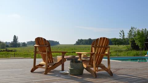 Monflanquin: House with a view