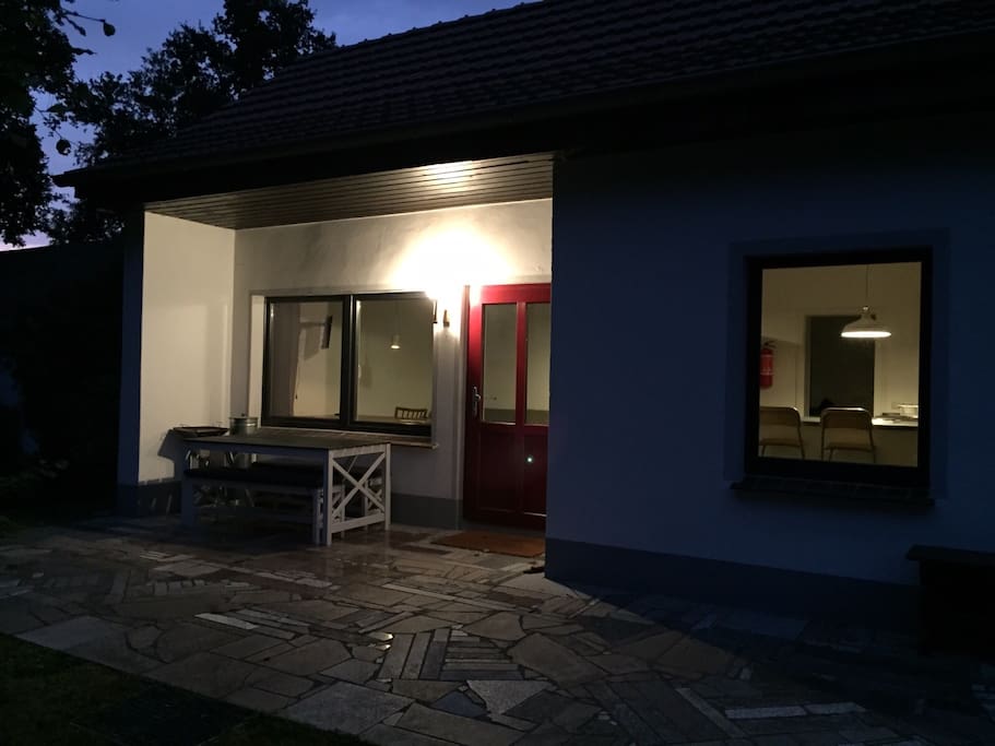 Das Haus bei Nacht...