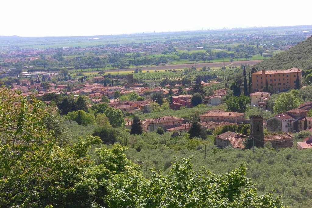 panorama dalla casa