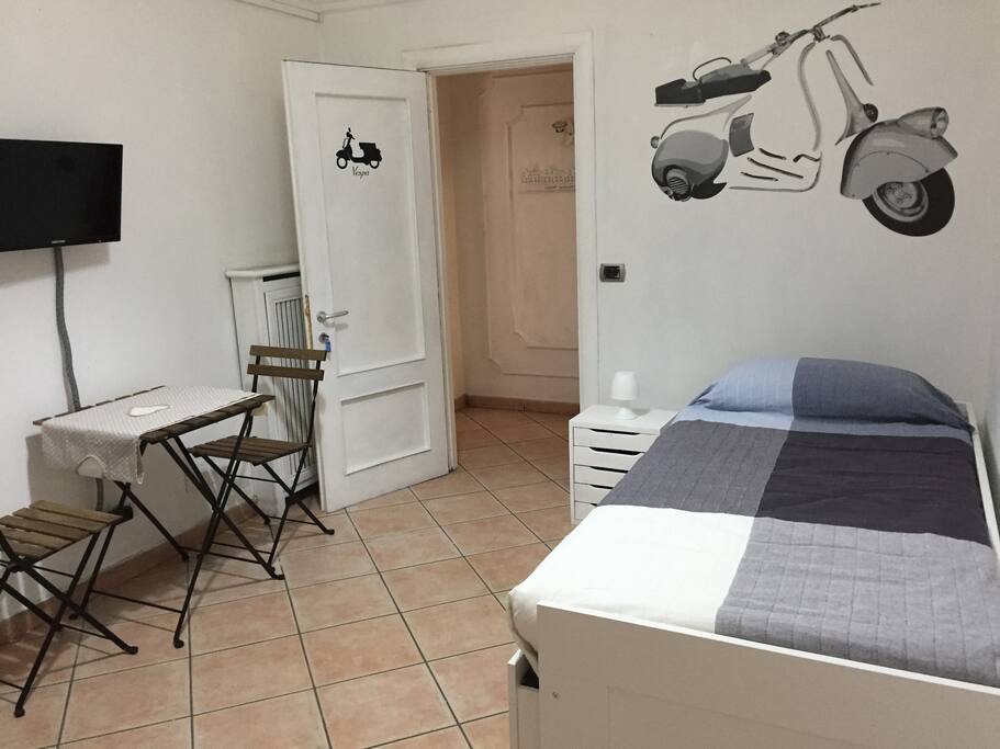 Camera singola o doppia con letto aggiuntivo a scomparsa