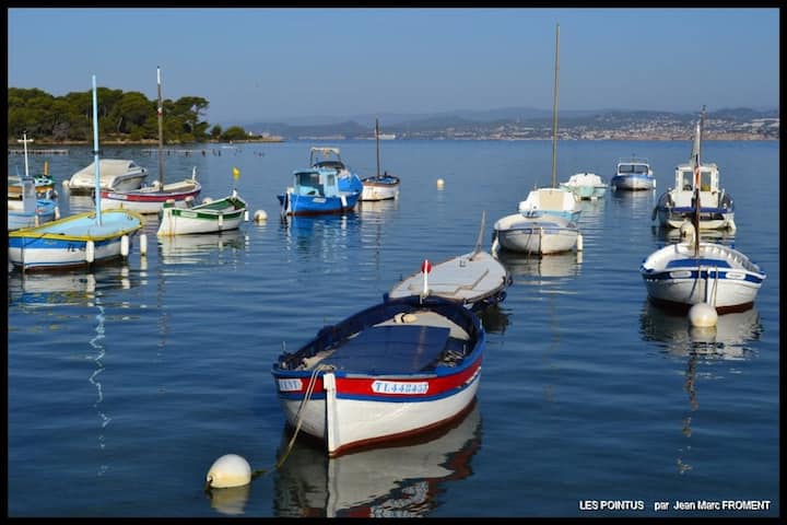 Unabhängiges Studio Anlage Und Garten Und Eine Schattige Terrasse + Parkplatz - La Seyne-sur-Mer