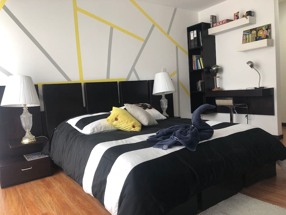 Cama tamaño quenn confortable