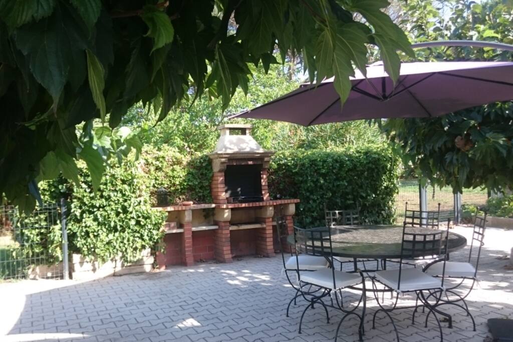 Votre coin terrasse / barbecue