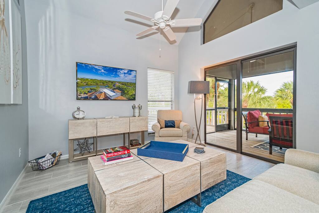 Spacious and comfortable living area