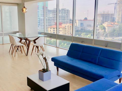 Top performing Airbnb: 50% Off Best Hotel Suite, Location & View in SF in Santa Fe Cuajimalpa