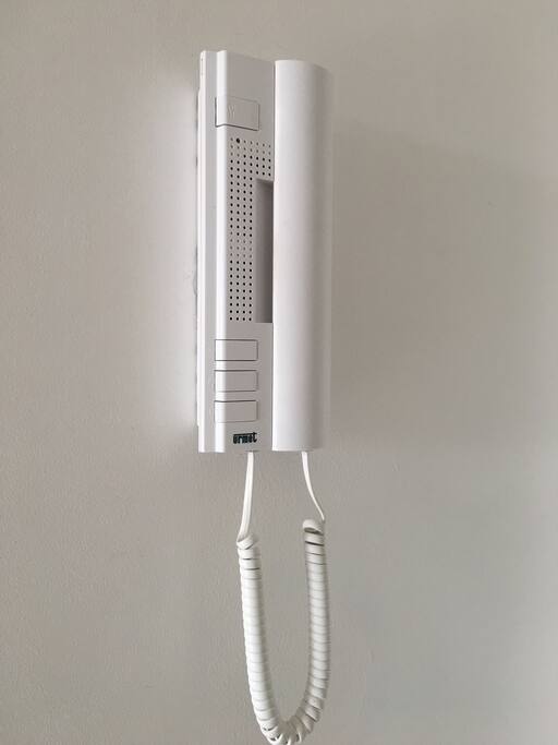 Intercom to call guard house