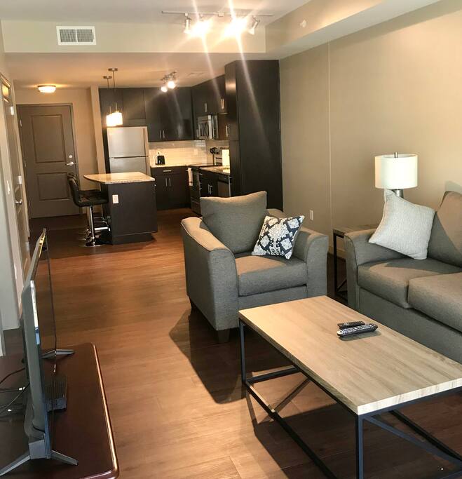 Large open concept living area