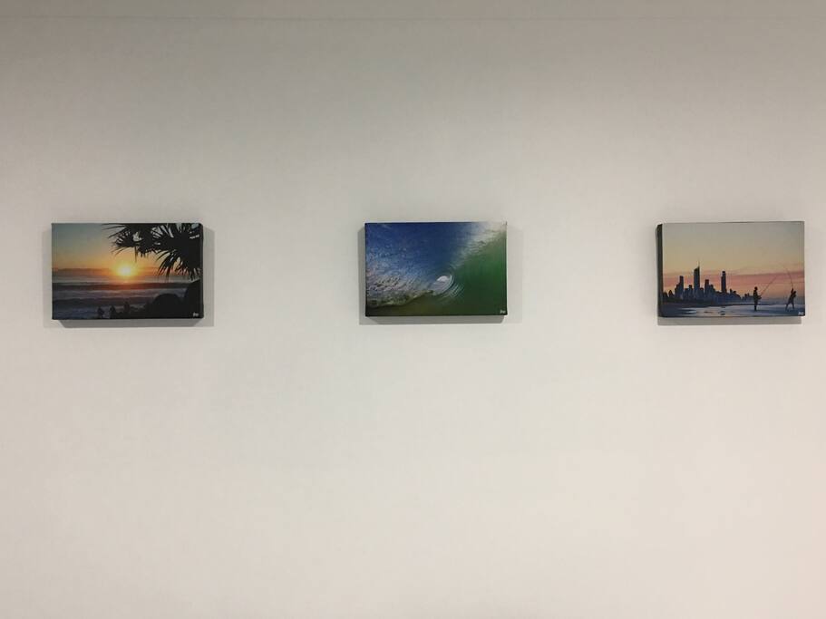 Local photos (of Burleigh Beach looking towards Surfers Paradise).
